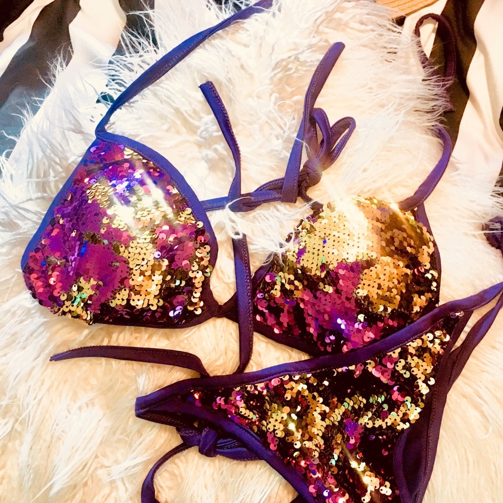Reverse Sequin bikini